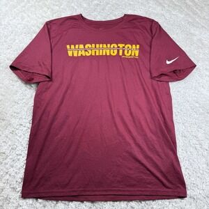 Washington Football Team Shirt Mens Large NFL Football Nike Dri-Fit Tee Street